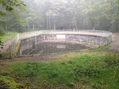 Remnants of gun emplacement