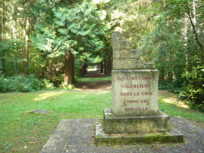 Back Side Of Monument For Lieutenant Colonel &Eacute;mile Driant