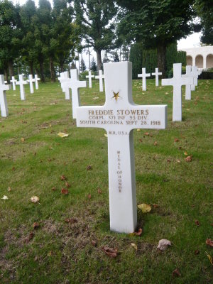 Marker For Freddie Stowers Of South Carolina