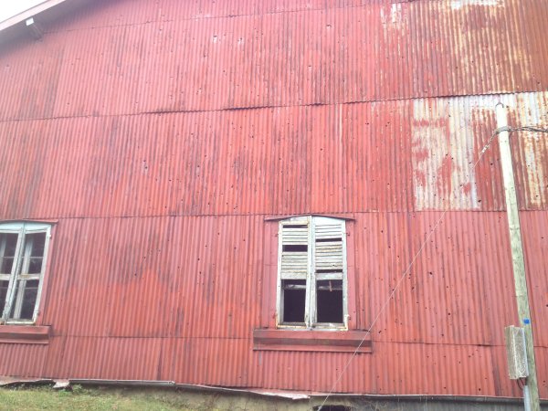 House With Bullet Holes In Siding