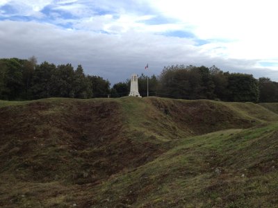 Vauquois Monument And Craters